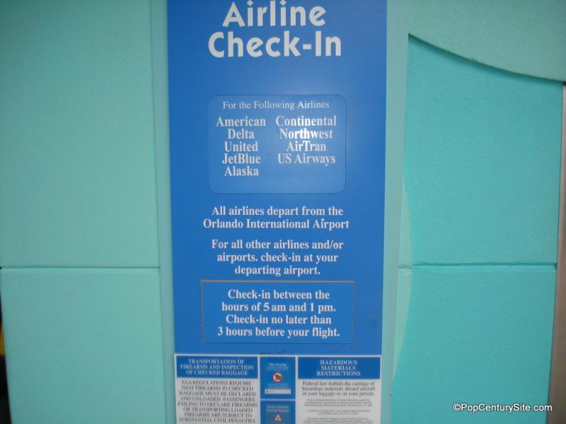 Airline Check in 